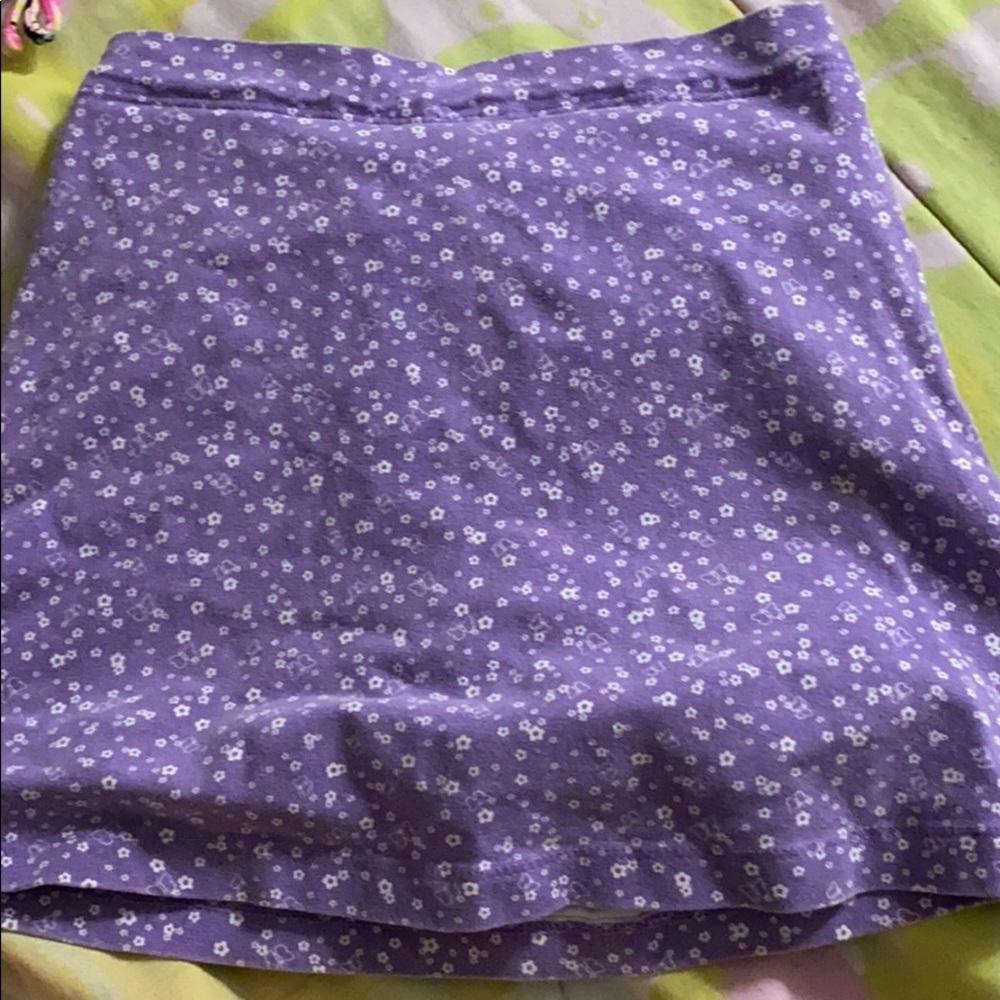 Flower and butterfly skirt